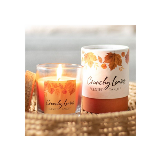 Crunchy Leaves Autumn Candle